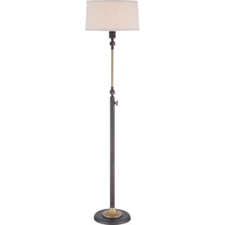 Quoizel Lyndhurst 1-light Oil Rubbed Bronze Portable Floor Lamp