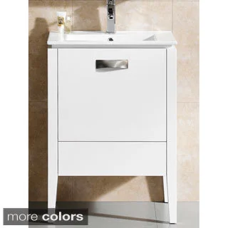 Fine Fixtures Manchester 24-inch Vanity with Vitreous China Sink Top