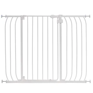Summer Infant Anywhere Auto Close White Metal Gate