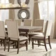 Flatiron Nailhead Upholstered Dining Chairs (Set of 2) by iNSPIRE Q Classic - Thumbnail 1