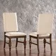 Flatiron Nailhead Upholstered Dining Chairs (Set of 2) by iNSPIRE Q Classic - Thumbnail 5