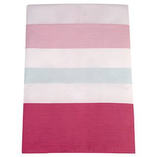Jonathan Adler Olivia Pink Striped Crib Bedskirt