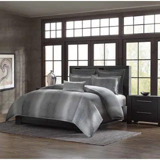Metropolitan Home Shagreen Cotton 3-piece Comforter Set