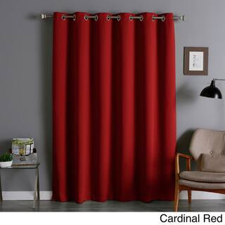 Extra-Wide Thermal Insulated 84-inch Blackout Curtain Panel