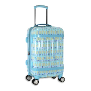 J World New York Taqoo Urban 20-inch Hardside Carry-on Spinner Upright Suitcase