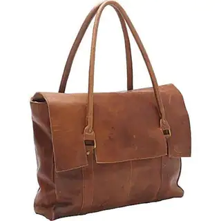 Large Oversized Soft Brown Leather Handbag