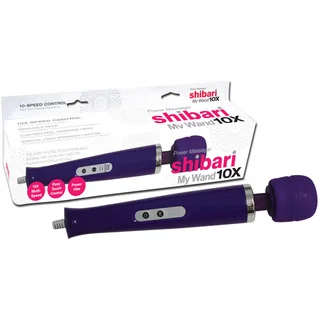 Shibari Purple 10-speed Plug-in Wand