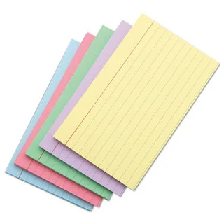Universal Assorted Index Cards (10 Packs of 100)