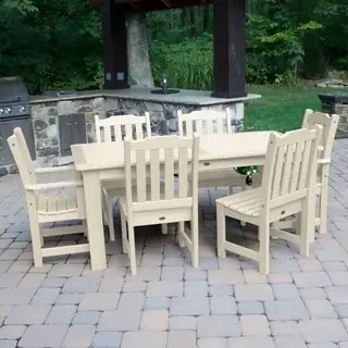 Highwood Eco-friendly Synthetic Wood Lehigh 7-piece Rectangular Dining Set