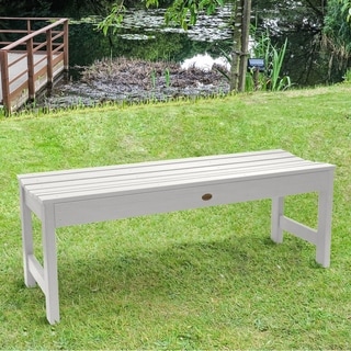 Highwood Eco-friendly Marine-grade Synthetic Wood Lehigh 4 ft. Picnic Bench