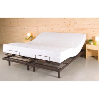 T-Motion 10-inch King-size Adjustable Mattresses Set with Two Techno Core Pillows