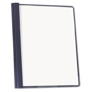 Universal Dark Blue Clear Front Report Cover (Box of 25)