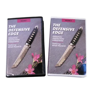 Ernie Franco Filipino Martial Arts Defensive Edge Knife Fighting Tactics 2-DVD Set