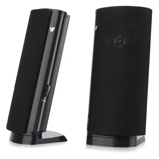 V7 SP2000-USB-1NC 2.0 Speaker System - 1 W RMS - Desktop - Black