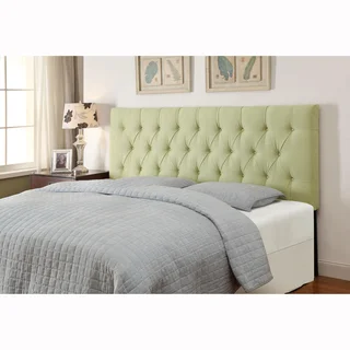 Lime Green King/California King Size Tufted Upholstered Headboard