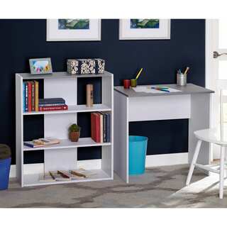 Simple Living Cassie Desk and Bookcase