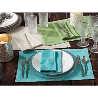 Classic Napkin with Shimmering Border- Set of 4