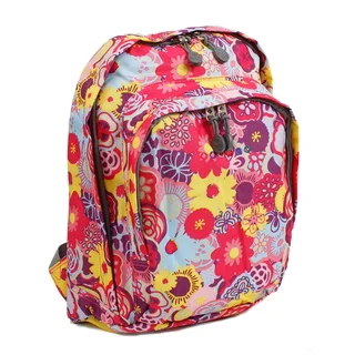 J World New York Poppy Pansy Lakonia 13-inch Mini Backpack