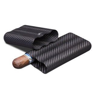 Visol Night Carbon Fiber 3-finger Cigar Case