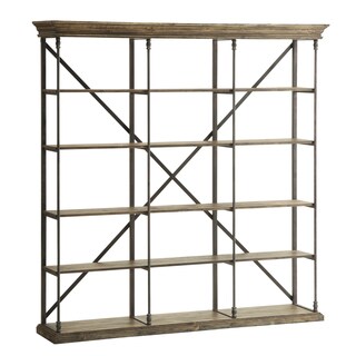 Christopher Knight Home Metal and Wood Bookcase