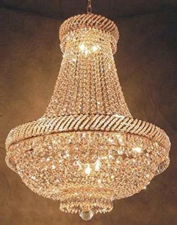 French Empire Crystal Chandelier Lighting H26 x W23