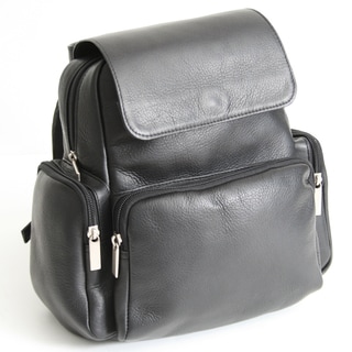 Royce Leather Colombian Vaquetta Cowhide Backpack