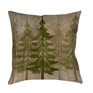 Thumbprintz Pines Decorative Throw Pillow