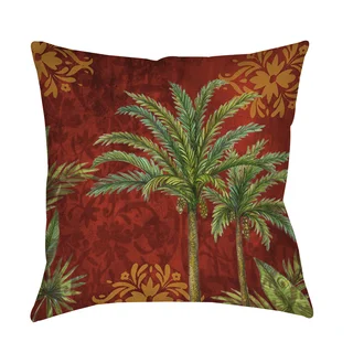 Thumbprintz Palm Trees Decorative Throw Pillow