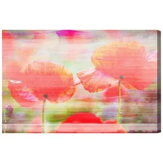Burst Creative 'Poppy Bloom' Canvas Art