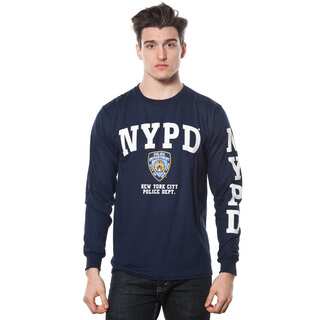 Men's NYPD Long Sleeve-print T-shirt