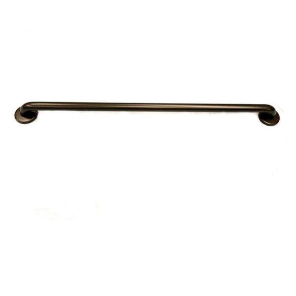 CSI Bathware 36 in. x 1.25 in. Concealed Flange Straight Grab Bar in Oil Rubbed Bronze