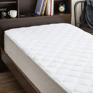 Back to Campus Twin XL Dorm Microfiber Waterproof Mattress Pad Protector