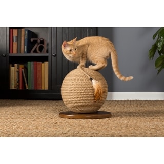 Prevue Pet Products Kitty Power Paws Sphere with Tassel Cat Toy 7130