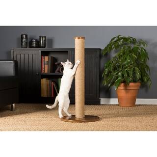 Prevue Pet Products 7100 Kitty Power Paws Tall Round Cat Scratching Post