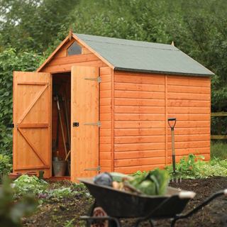English Garden 8' x 6' Wood Storage Shed