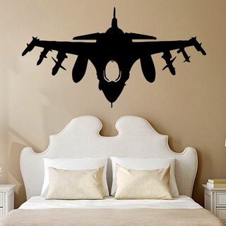 Military Plane Jet Bomber Vinyl Sticker Wall Art