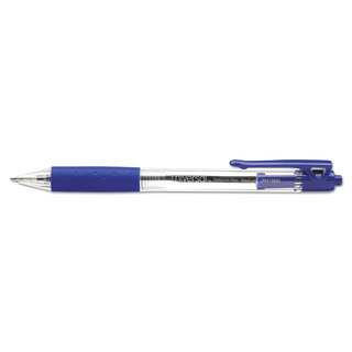 Universal Blue Ink Economy Retractable Ballpoint Pen (6 Packs of 12)