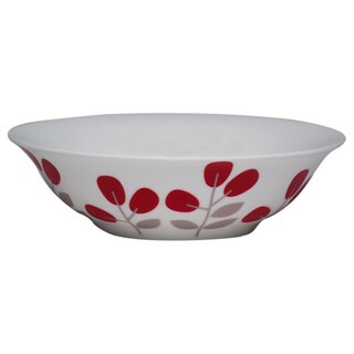 Winterberry Red 7-inch 20-ounce Cereal Bowl (Set of 4)