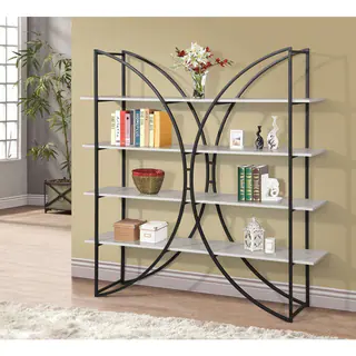 Melissa 65-inch Book Shelf