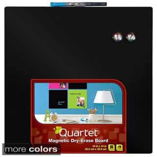 Quartet Dry-Erase Board, 14 x 14 Inches, 5 Color Options