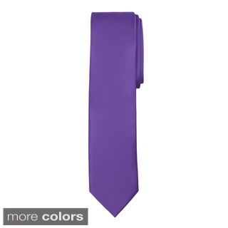Boys' Jacob Alexander Solid Color Regular Tie