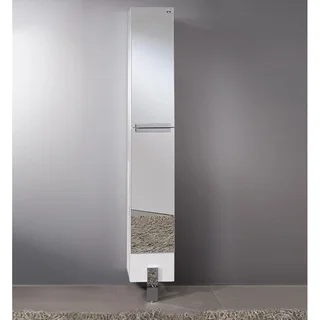 Fresca Adour Mirrored Bathroom Linen Side Cabinet