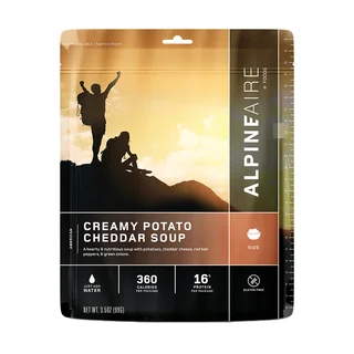 Alpine Aire Foods Creamy Potato Cheddar Soup Serves 2