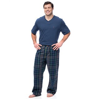 Tommy Hilfiger Men's Navy Short Sleeve Pajama Box Set