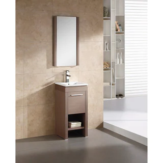 Fine Fixtures Modena 16-inch Vanity with Vitreous China Sink Top