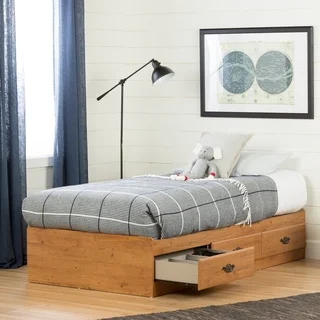 South Shore Prairie Twin Mates Bed (39'') with 3 Drawers