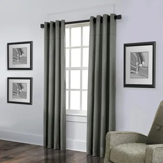 Grand Luxe Linen York Grommet Curtain Panel