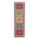 Herat Oriental Indo Hand-woven Vegetable Dye Tribal Kilim Wool Runner (2'4 x 8'2) - Thumbnail 0