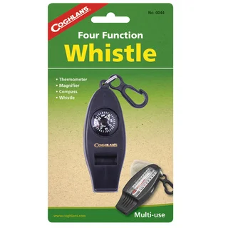 Coghlans Camping Whistle Four Function Whistle