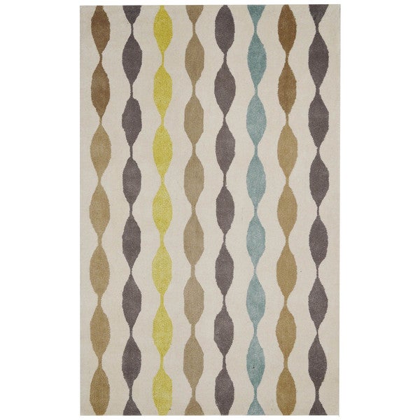 Rizzy Home Gillespie Avenue New Zealand Wool Hand-tufted Accent Area Rug (8' x 10')
